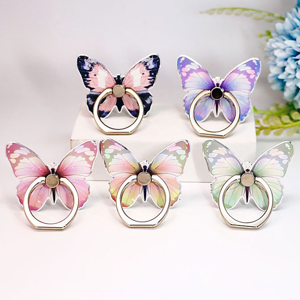 Phone Accessories Popsocket - Luxury Universal Beautiful Butterfly Mobile Phone