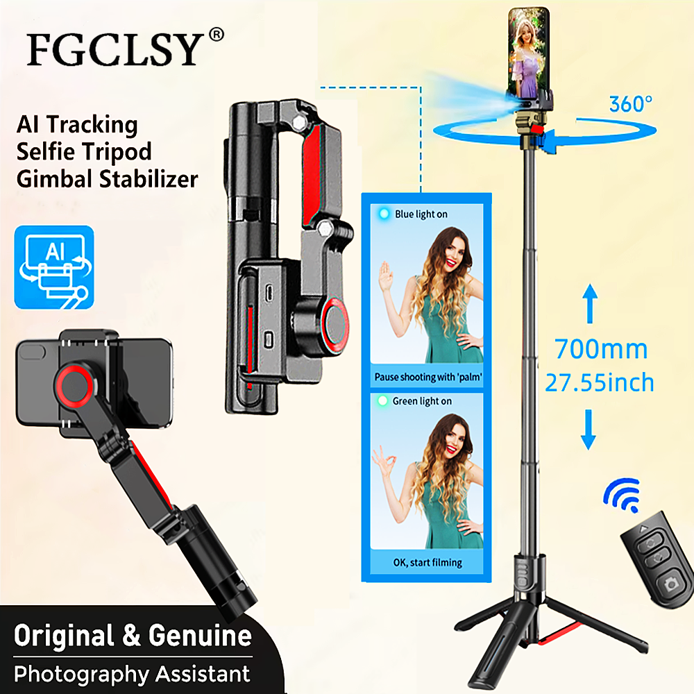 Selfie Stick Tripod - FGCLSY 5 in 1 Selfie Stick
