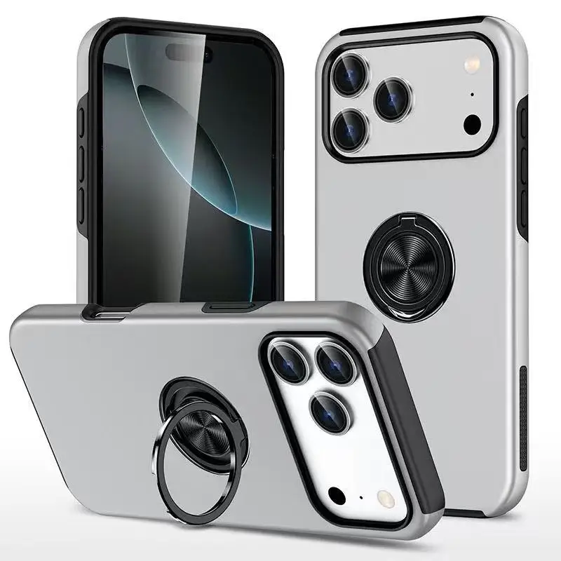 Phone Accessories Popsocket - Fashion Plain Magnetic Ring Holder Phone