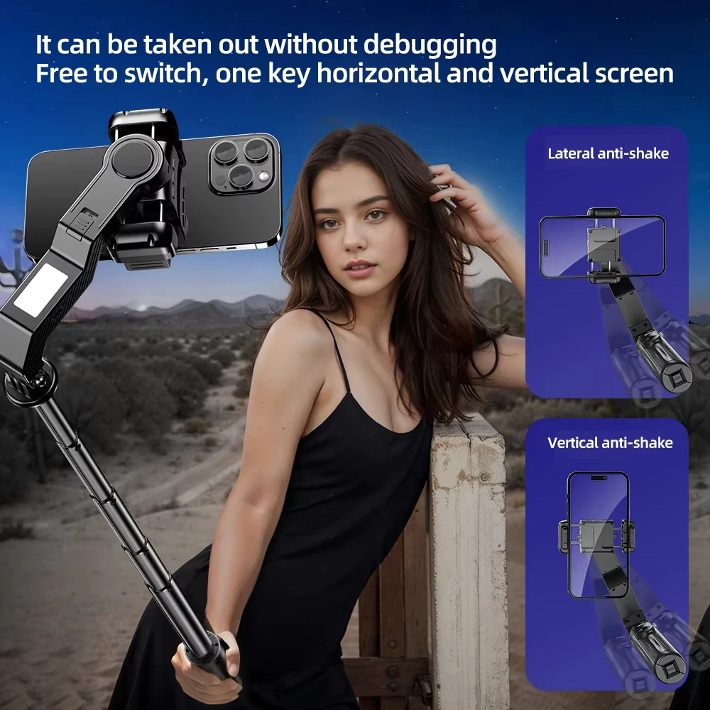 Selfie Stick Tripod - For handheld gimbal stabilizer smartphone camera