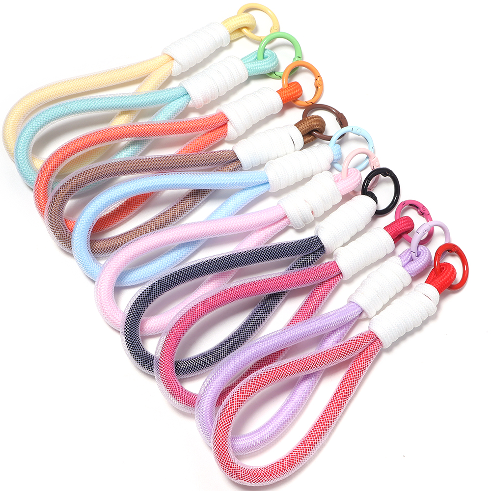 Phone Accessories For Men - 2pcs Hand Woven Keychain For Mobile