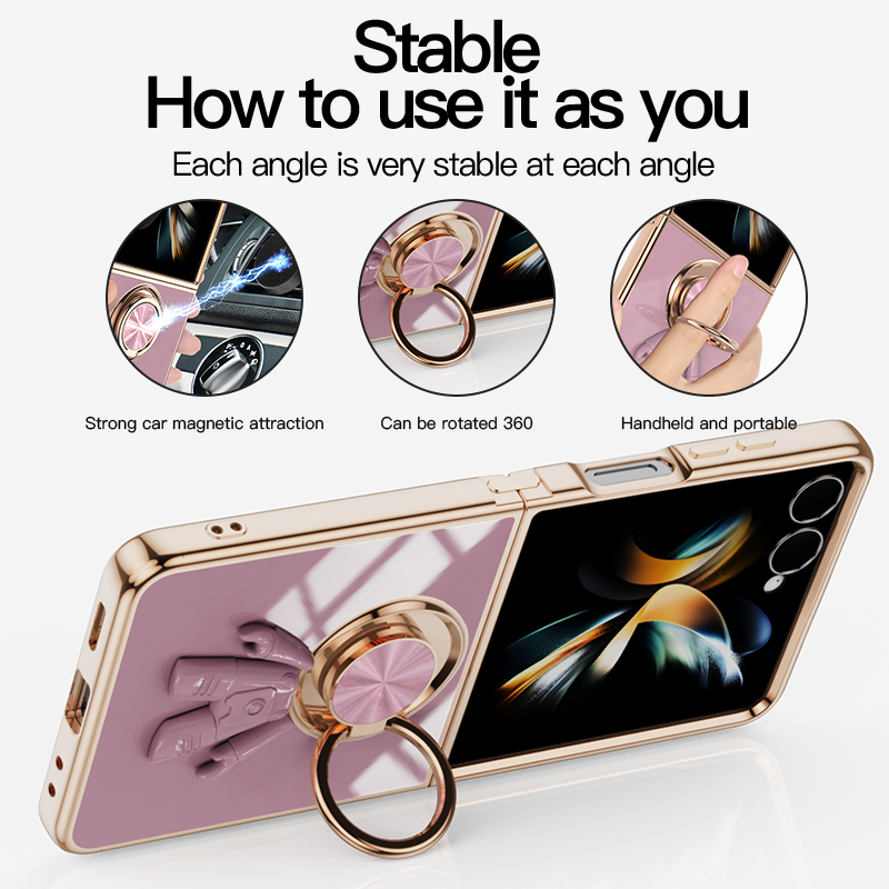 Phone Accessories Popsocket - Electroplating 6D Astronaut Plastic Phone Case
