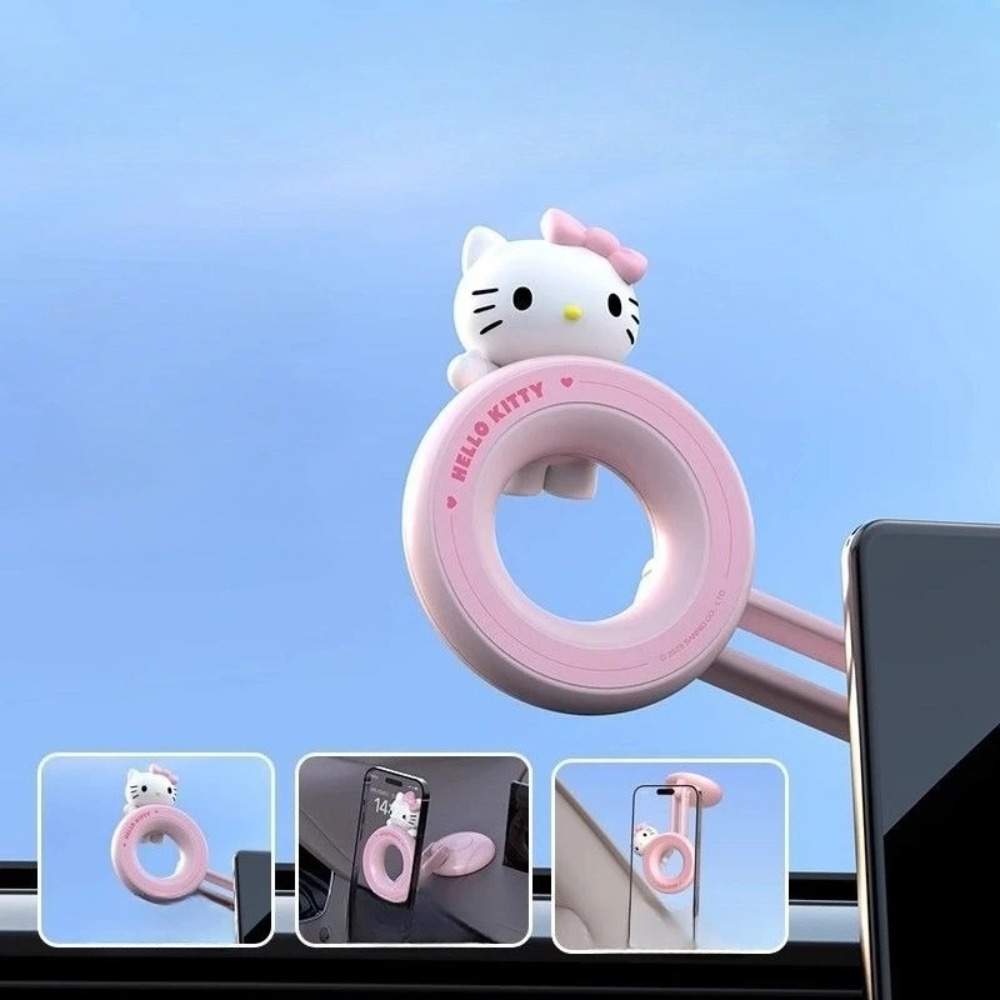 Phone Accessories Doll - Kuromi Dolls Magnetic Car Phone Holder