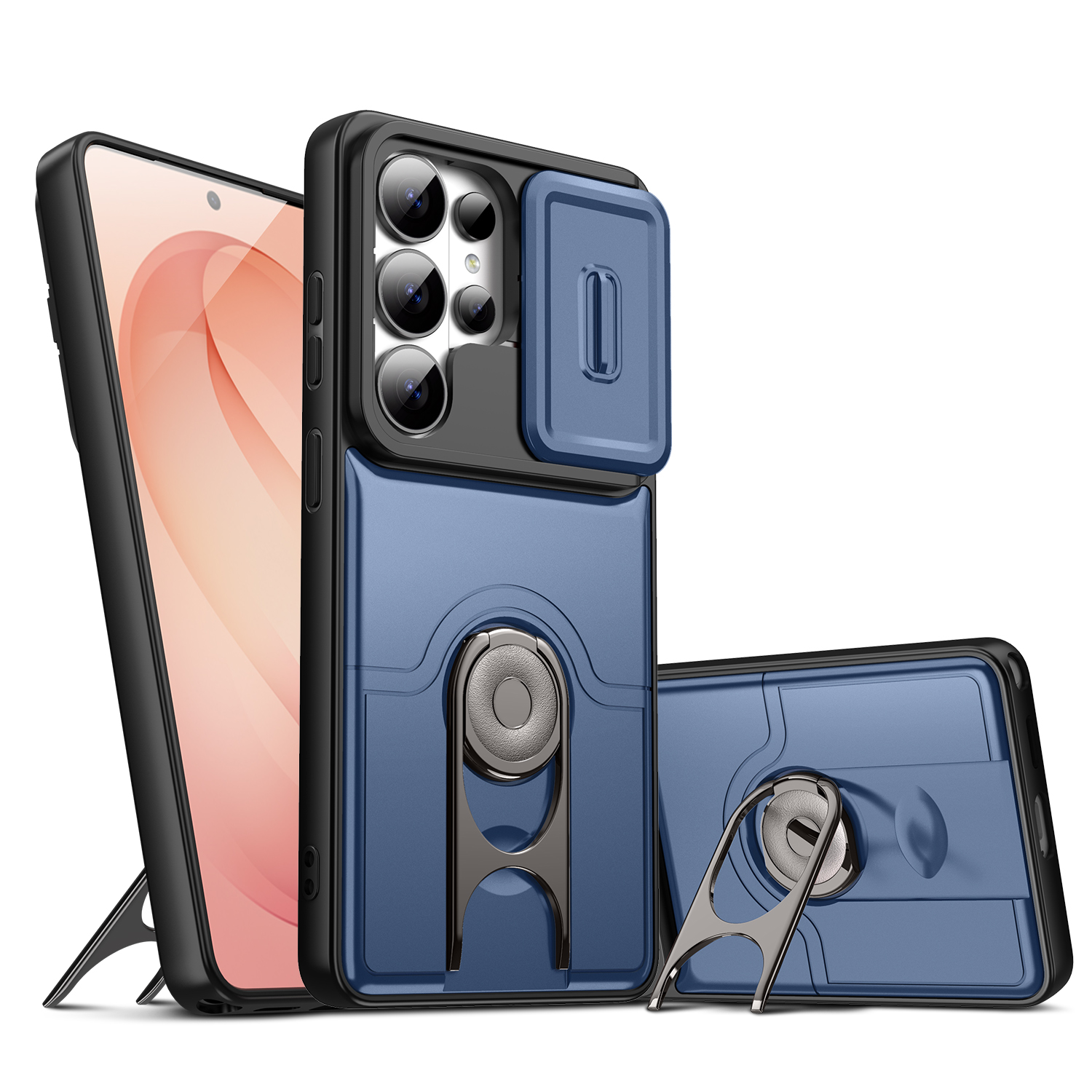 Phone Kickstand Ring - Ring Holder Phone Case for Samsung