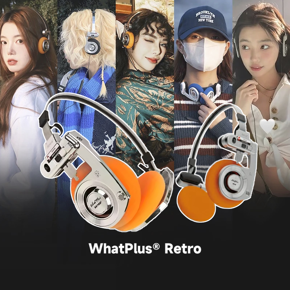 Retro Handset Phone - 2026 WhatPlus RETRO R3 Bluetooth Earphones