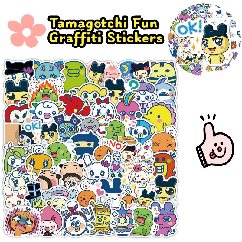 Phone Accessories Japan - Japanese Tamagotchi Stickers Electronic Pet Mametchi