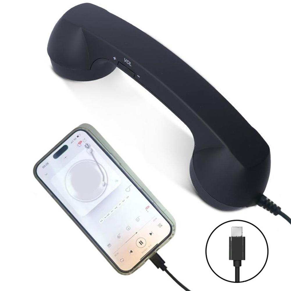 Retro Handset Phone - Handset For Cell Phone Retro Type-C