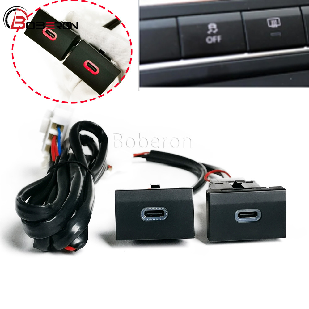Phone Accessories Types - Red LED 12V/24CV Car Dual TYPE