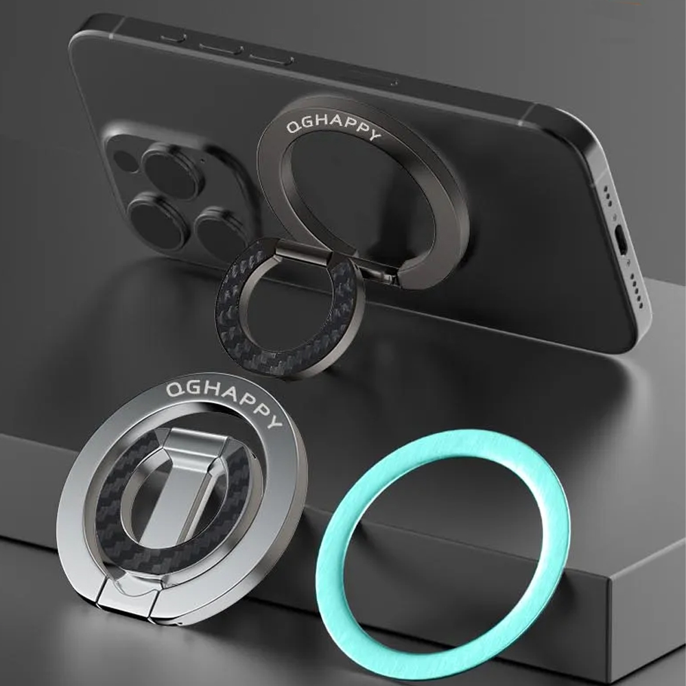 Phone Kickstand Ring - For MagSafe Double-Sided Magnetic Phone Ring
