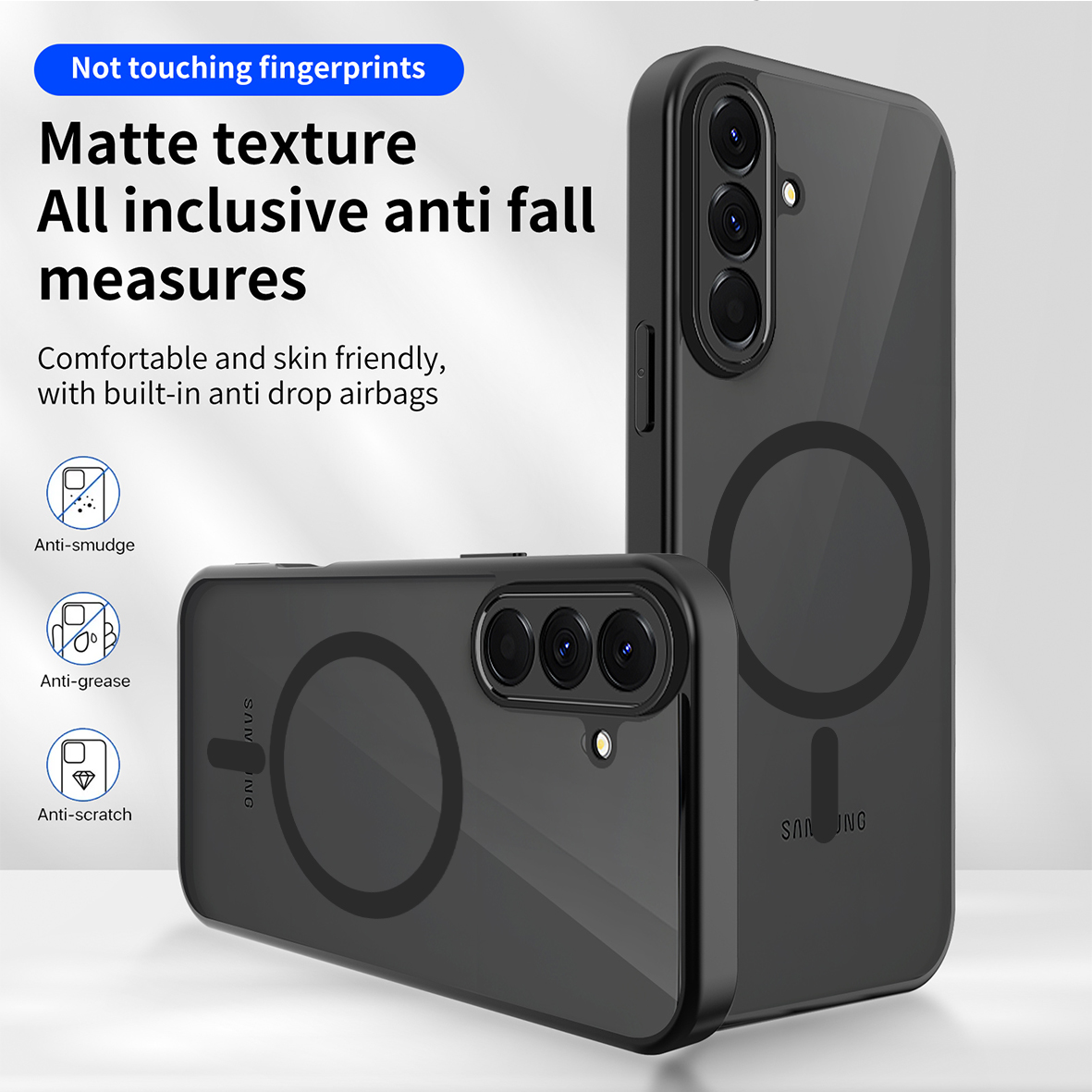 Matte Phone Case for Samsung G - Phone Accessories Online Store avaliação e preço