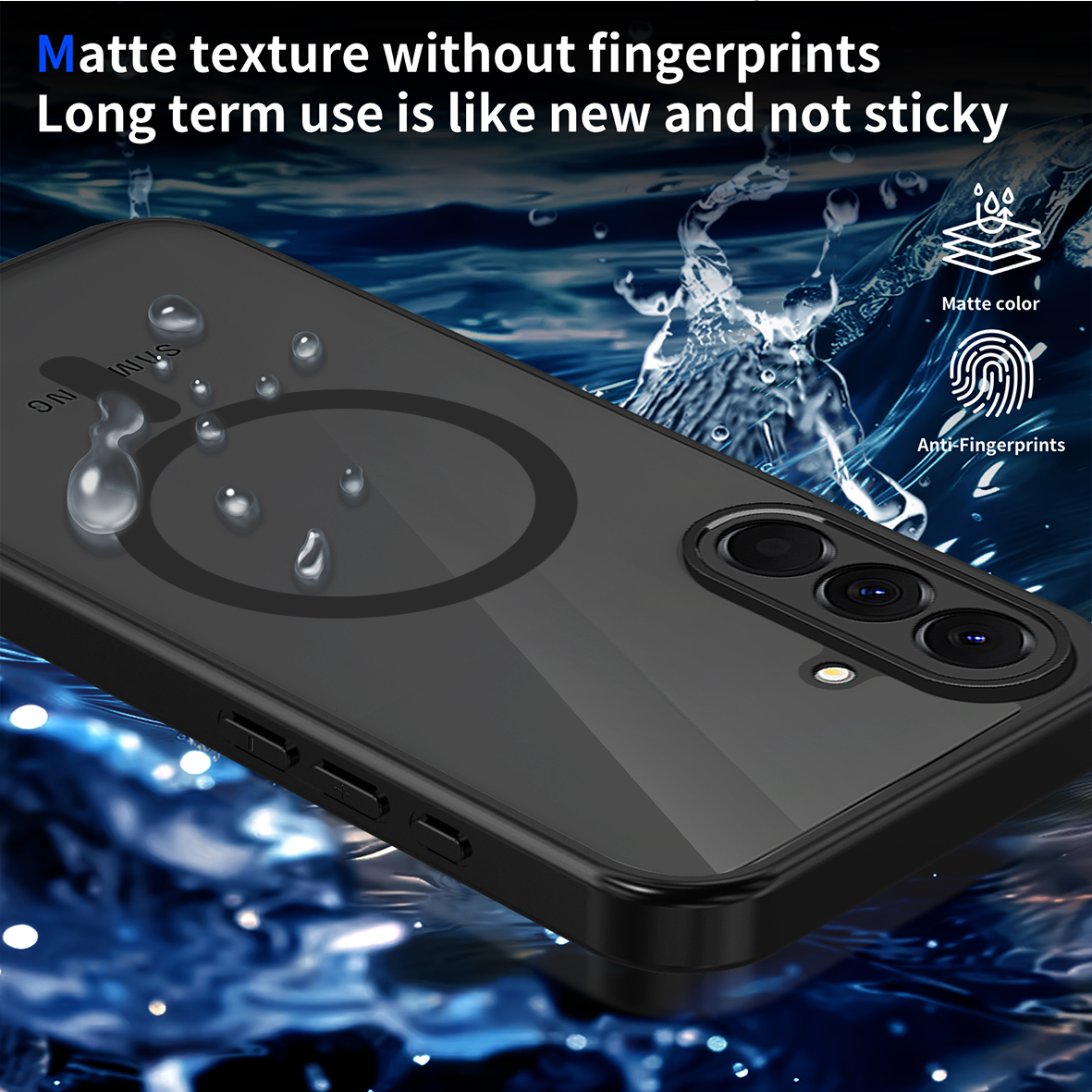 Matte Phone Case for Samsung G - Phone Accessories Online Store avaliação e preço
