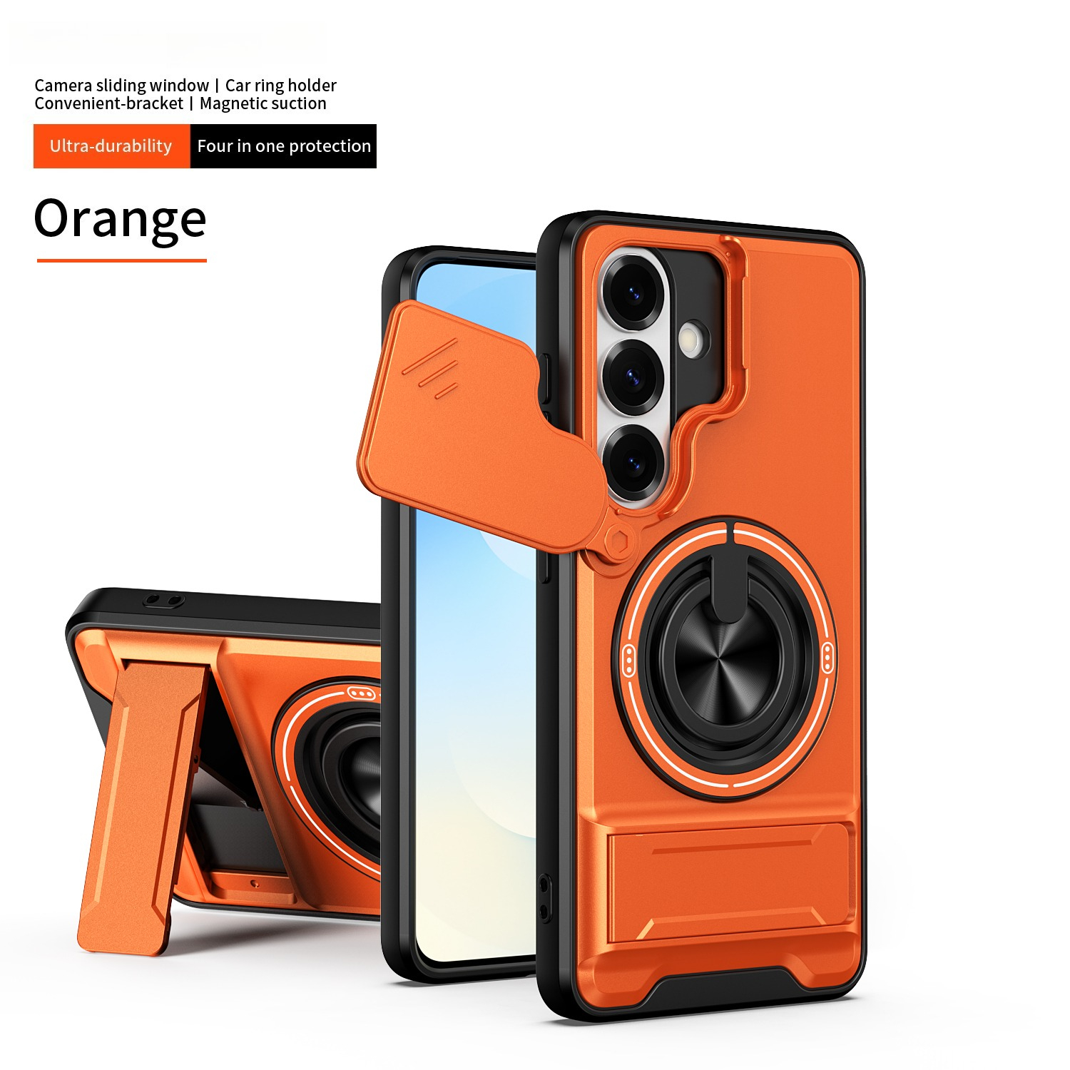 360 Rotating Magnetic Ring Hol - Phone Kickstand Ring avaliação e preço