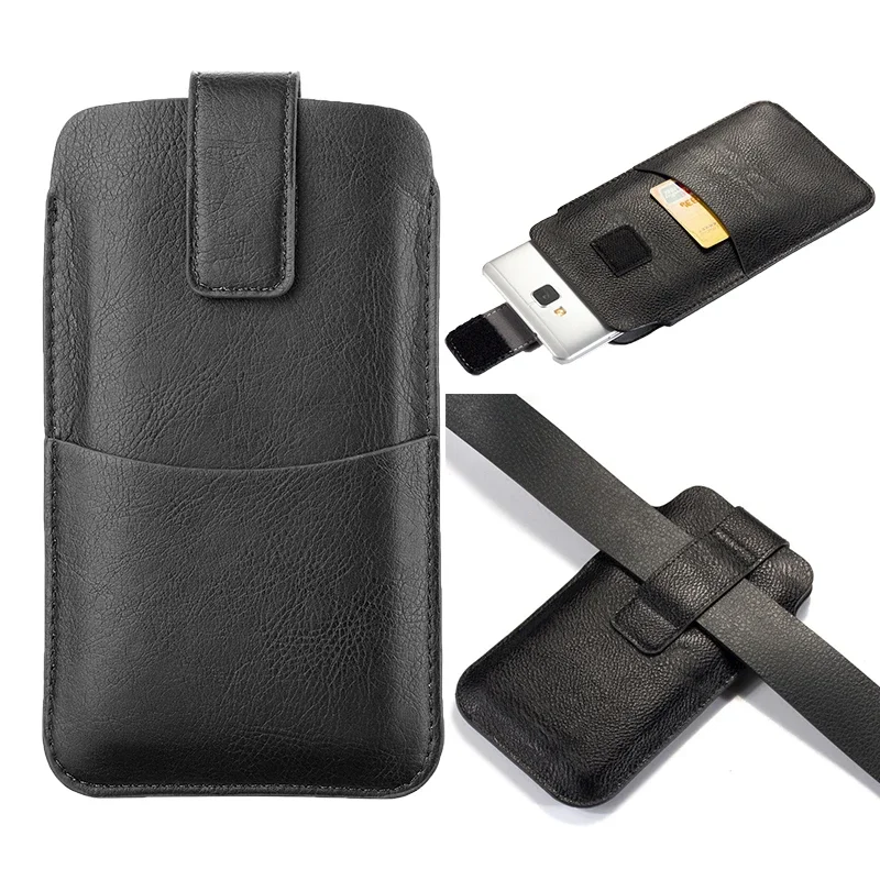 Leather Phone Holster Belt Cas - Phone Accessories For Men avaliação e preço