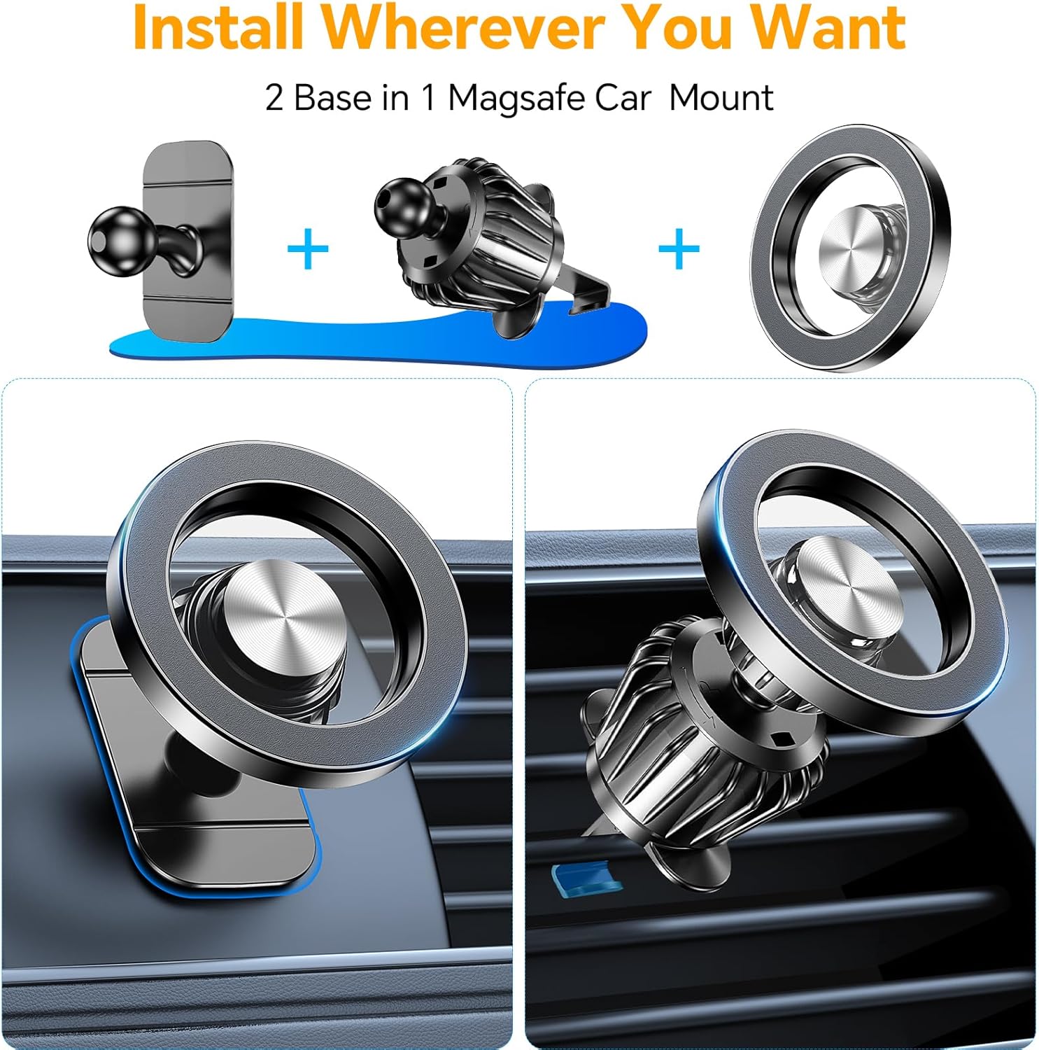 Kaistyle for Magsafe Car Mount - Phone Accessories For Men avaliação e preço