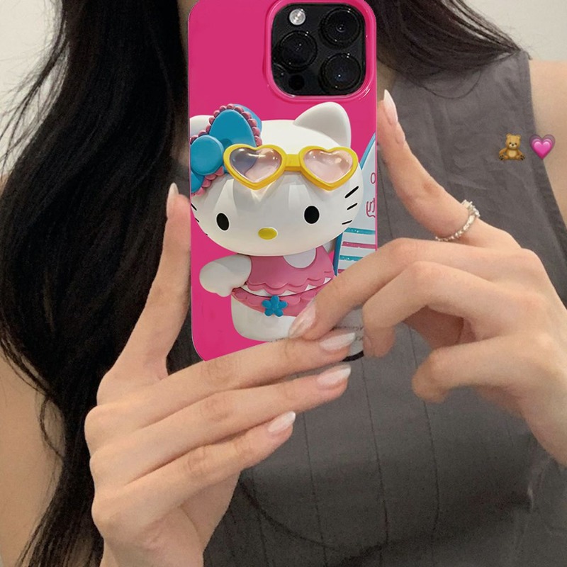 Sanrio Girl Swimsuit Hello Kit - Phone Accessories Box Set avaliação e preço