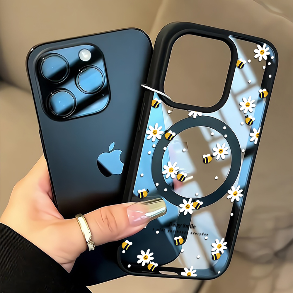 Fresh Daisy Bee Phone Case For - Magnetic Phone Case avaliação e preço