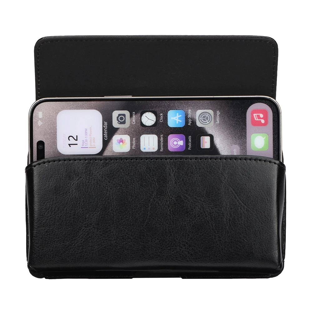 Universal Leather Belt Clip Ba - Phone Accessories For Men avaliação e preço