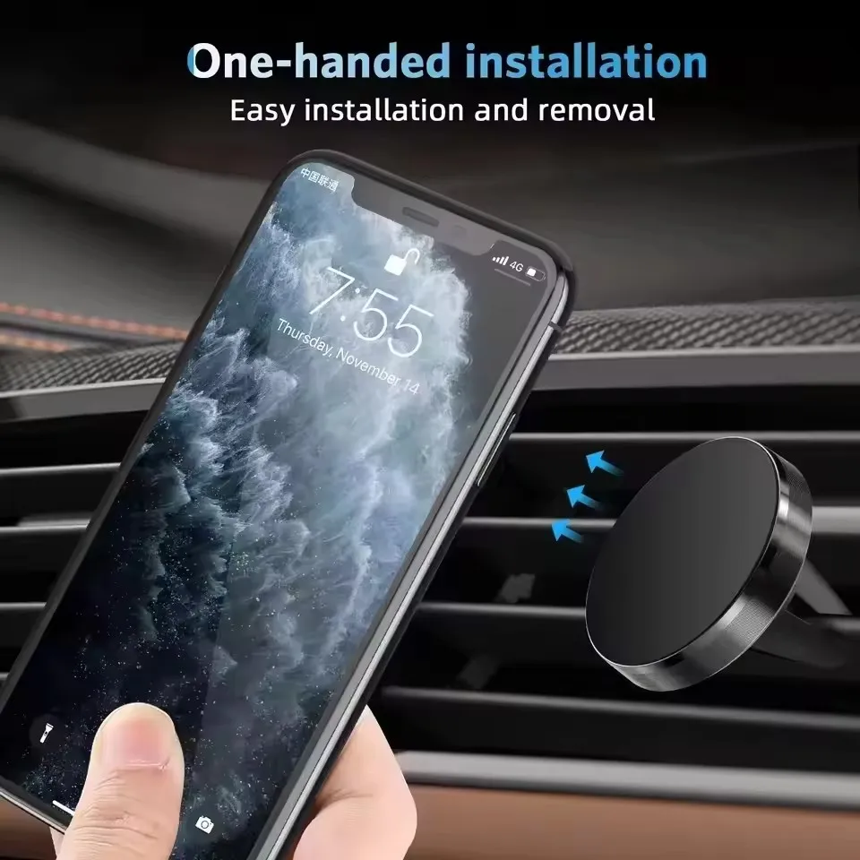 Magnetic Car Phone Holder Moun - Phone Accessories Japan avaliação e preço
