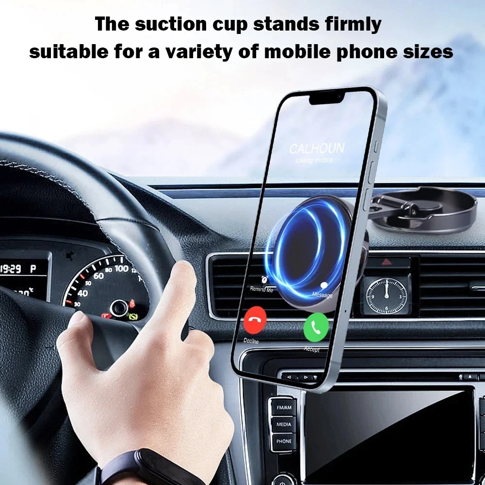 Round Folding Magnetic Car Hol - Phone Accessories Japan avaliação e preço