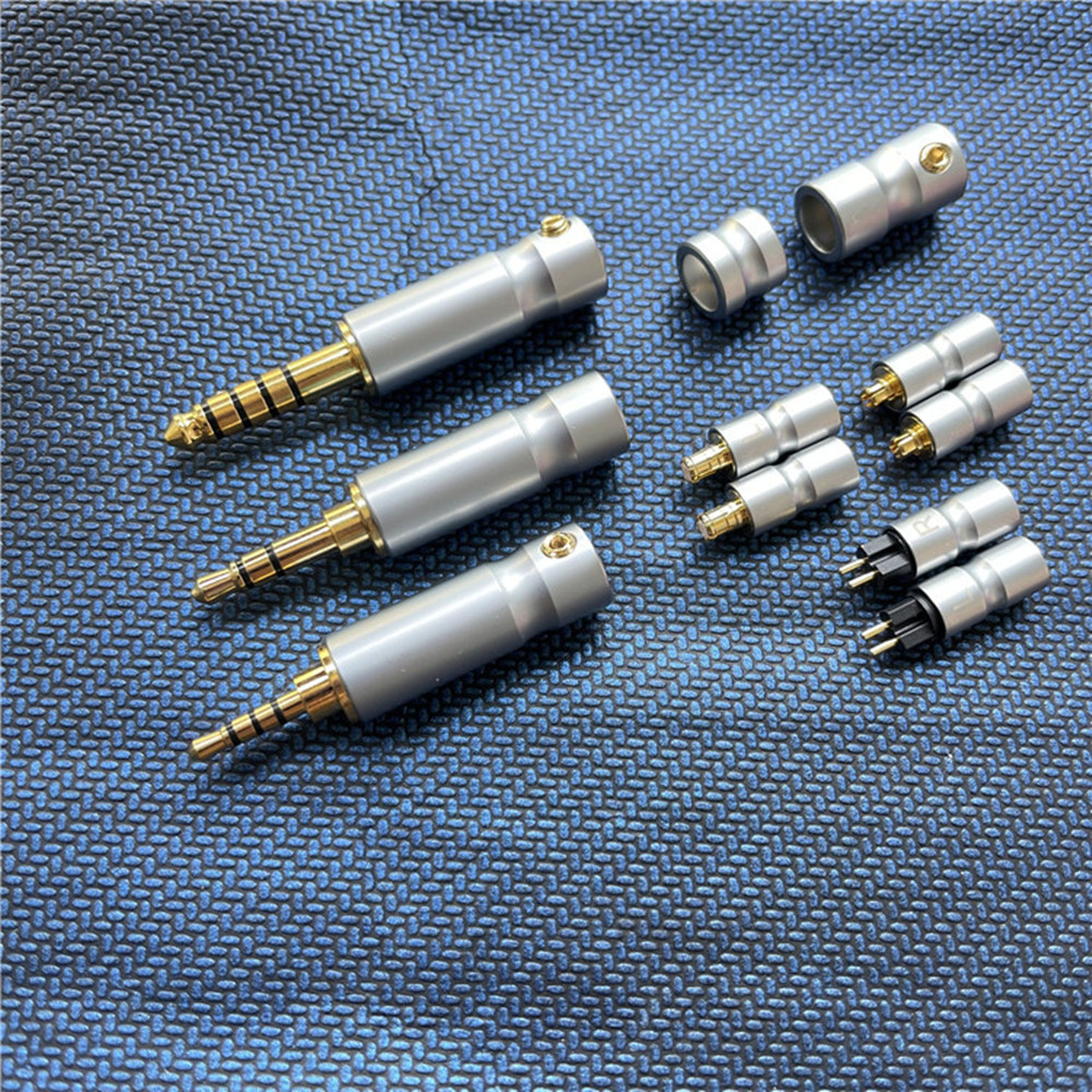 One Set 2.5mm 3.5mm 4.4mm Earp - Earphone Splitter Jack avaliação e preço