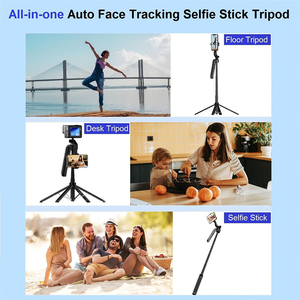 MEUYAG Selfie Stick Gimbal Sta - Selfie Stick Tripod avaliação e preço