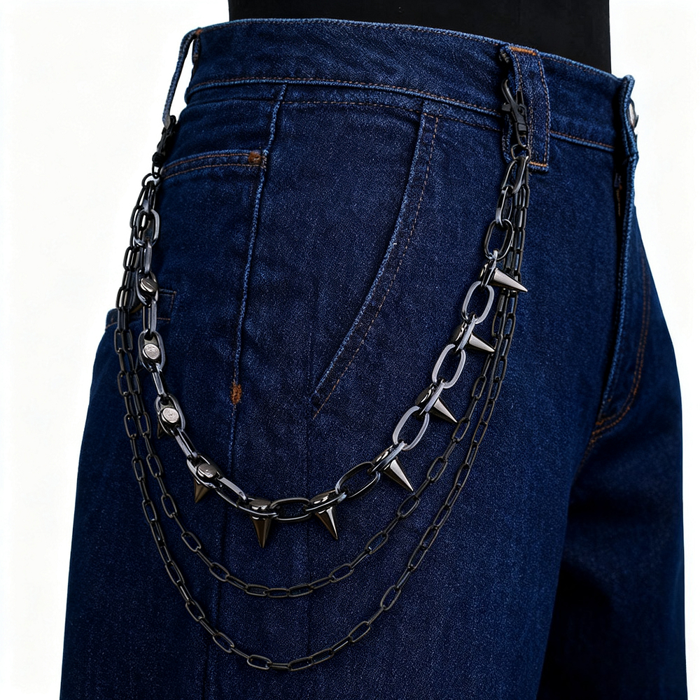 Unisex Hip Hop Punk Rock Metal - Phone Accessories For Men avaliação e preço
