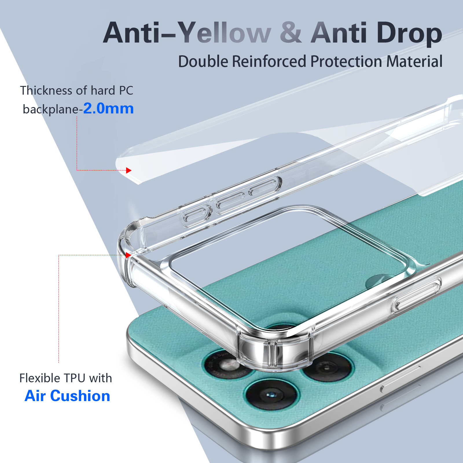 Clear Case for Motorola Edge 6 - Phone Accessories Online Store avaliação e preço