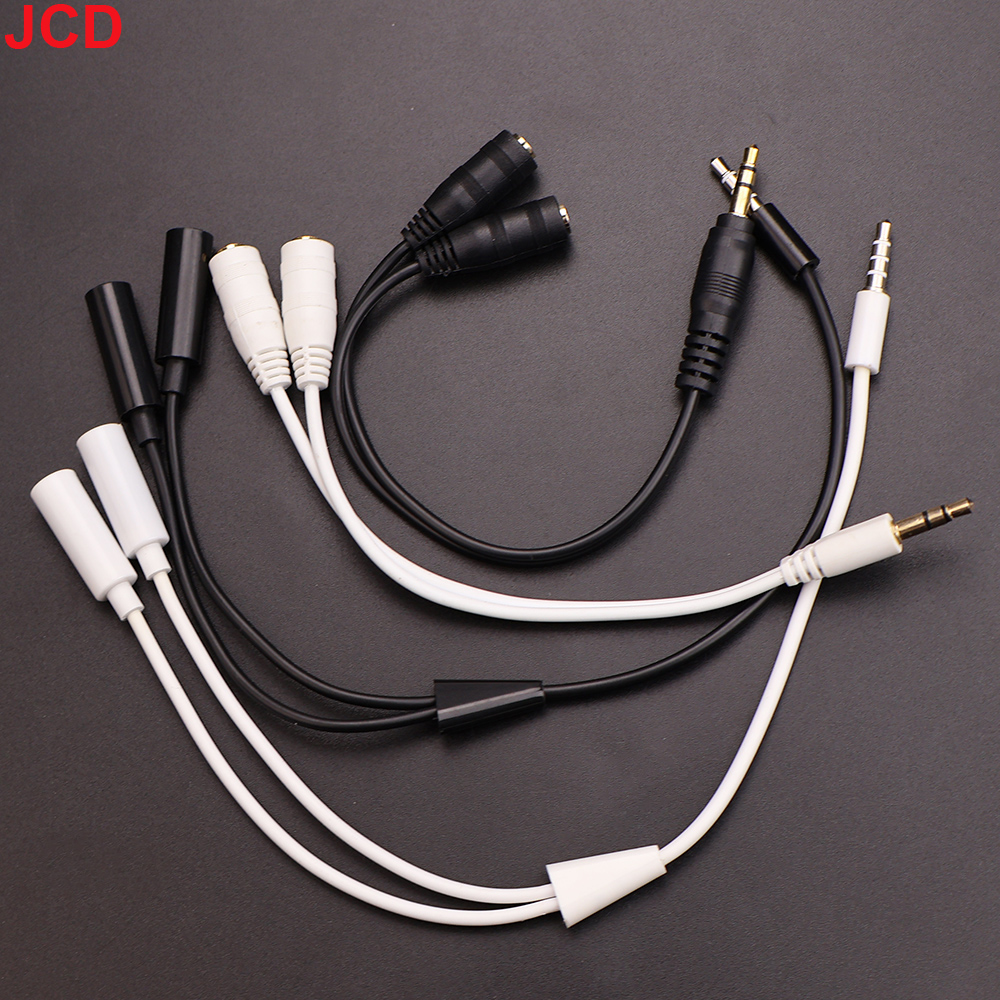 JCD 1Male to 2 Dual Female Y S - Earphone Splitter Jack avaliação e preço