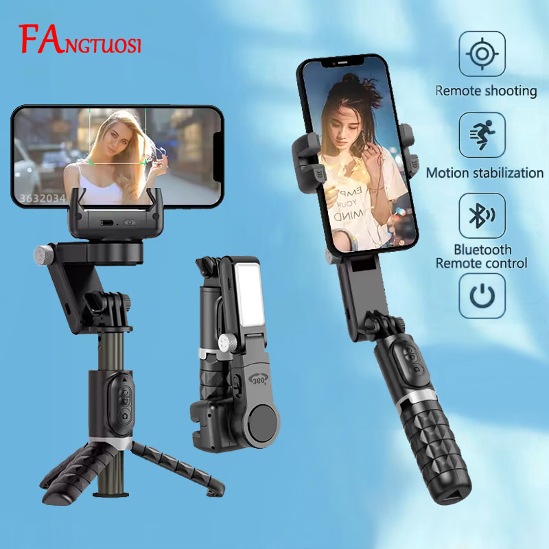 FANGTUOSI 360 Rotation Gimbal, - Selfie Stick Tripod avaliação e preço