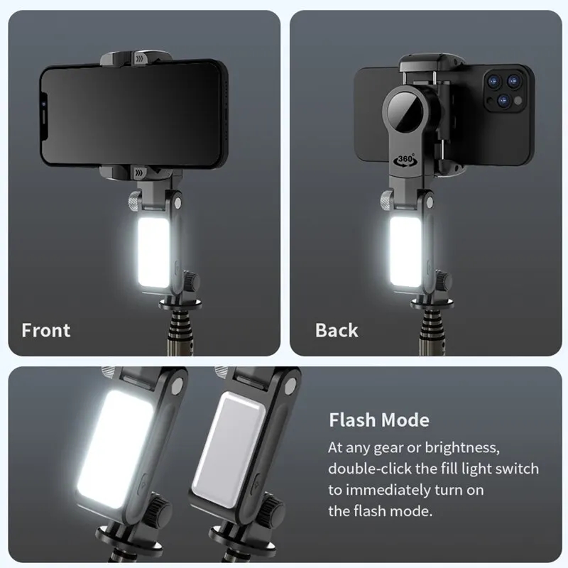 FANGTUOSI 360 Rotation Gimbal, - Selfie Stick Tripod avaliação e preço