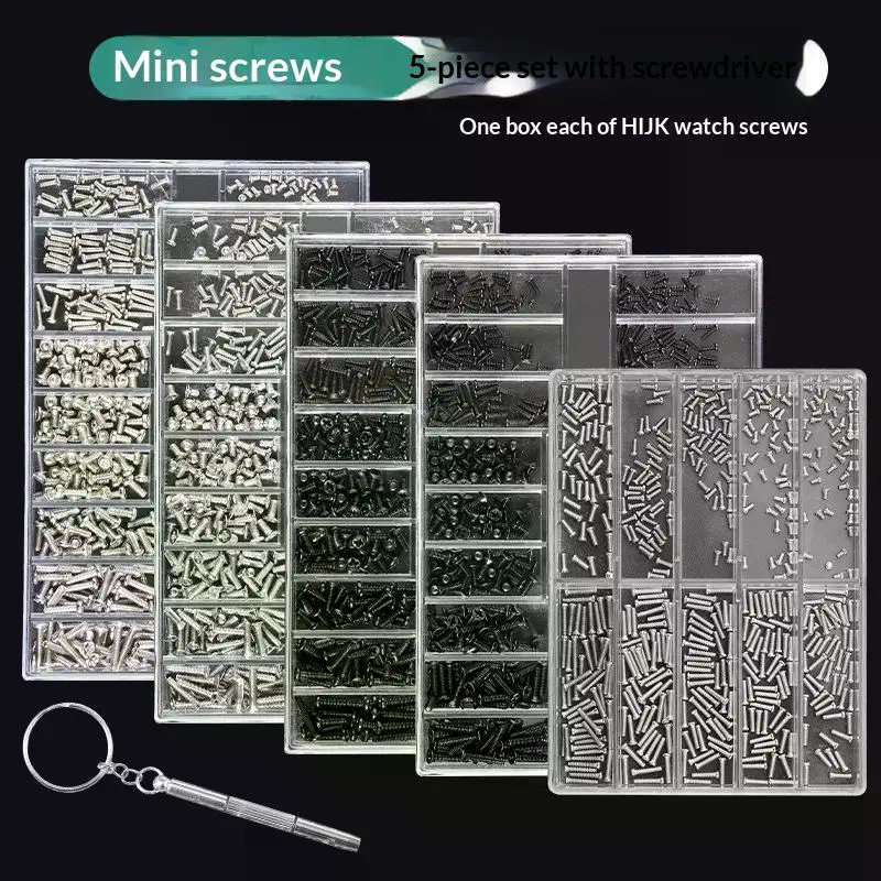 1 Set Watch Screw Box 18 Types - Phone Accessories Box Set avaliação e preço