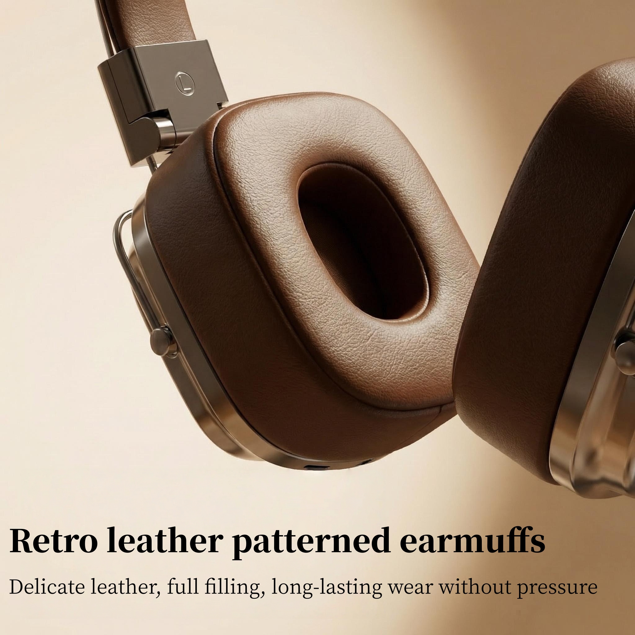 Retro Leather Over-ear Headpho - Retro Handset Phone avaliação e preço