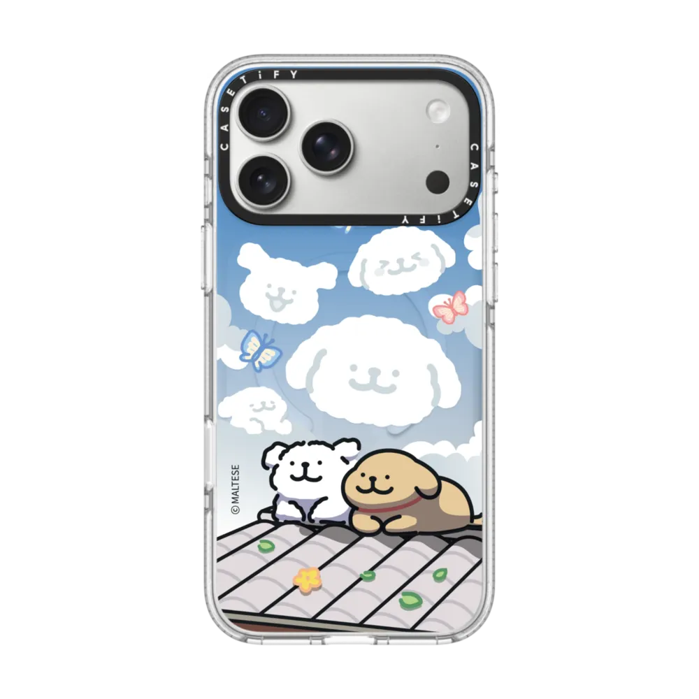 CASETiFY MAltese Line Dog Art  - Magnetic Phone Case avaliação e preço