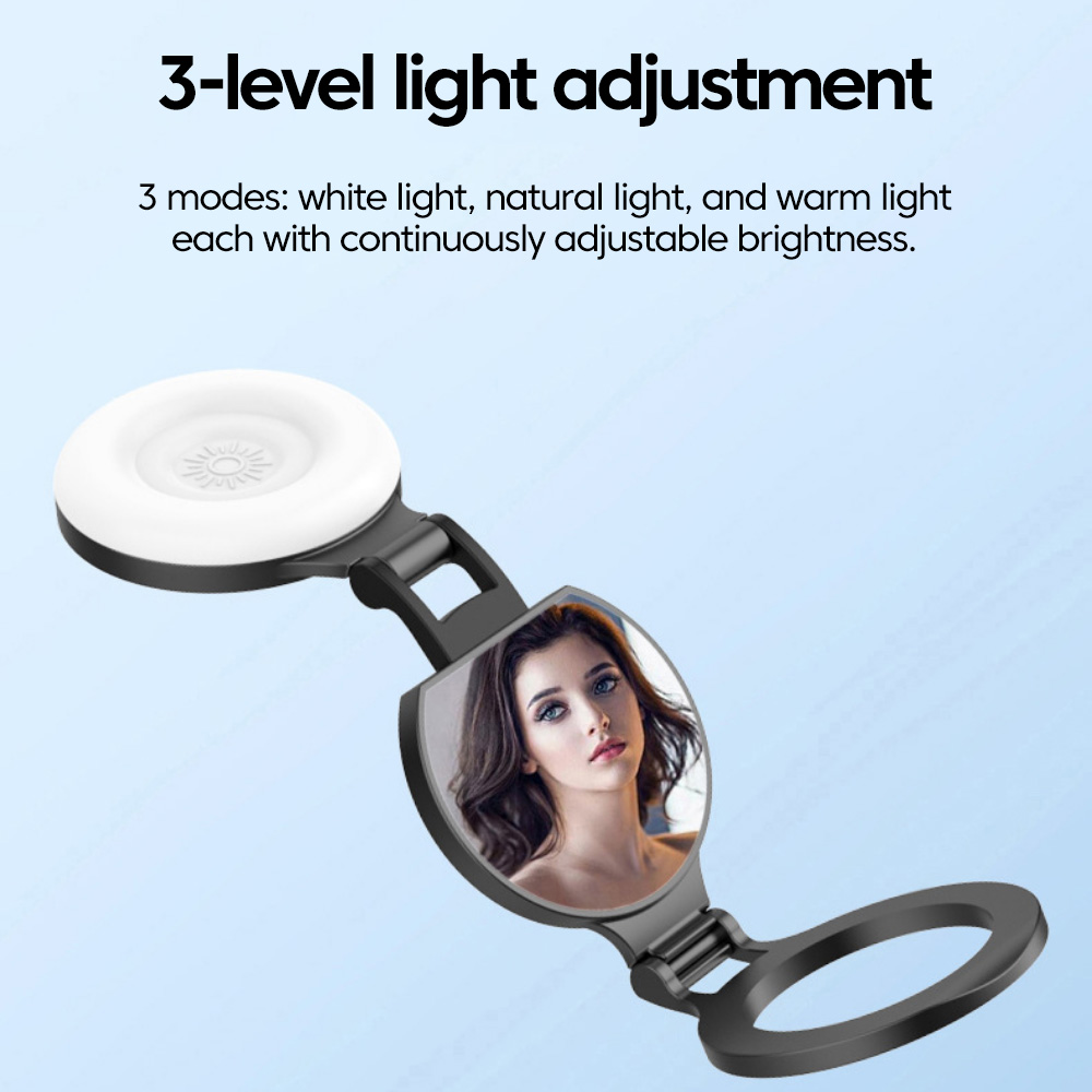 Magnetic Selfie Light Double-s - Selfie Stick Tripod avaliação e preço