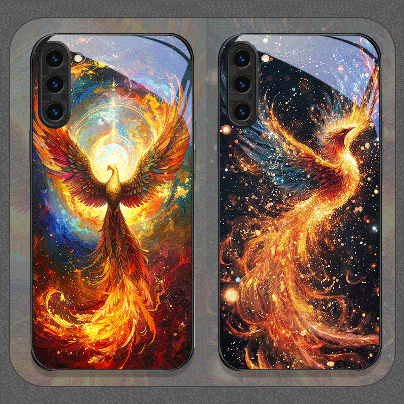 Aesthetic Phoenix Fire Feather - Phone Accessories Samsung avaliação e preço