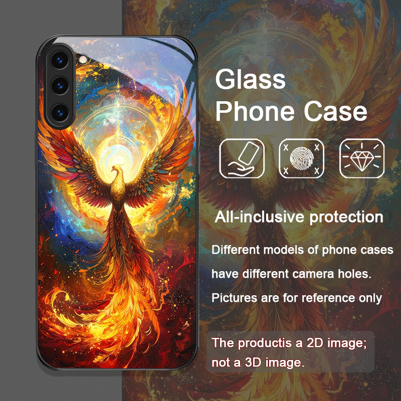Aesthetic Phoenix Fire Feather - Phone Accessories Samsung avaliação e preço