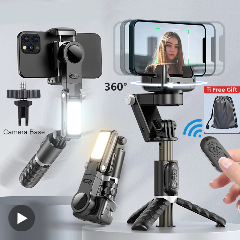 Selfie Stick Phone Gimbal Stab - Selfie Stick Tripod avaliação e preço