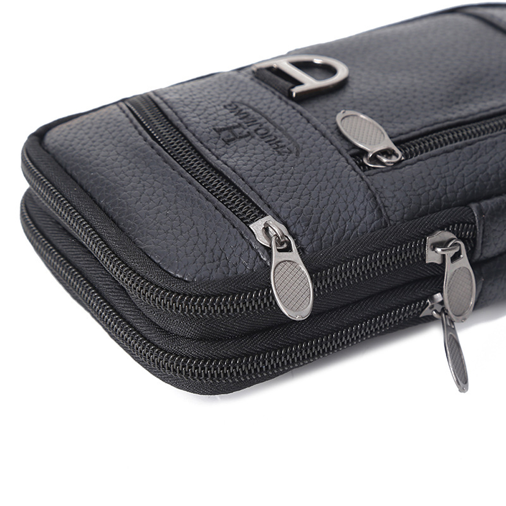Men Waist Bag Mobile Phone Bag - Phone Accessories For Men avaliação e preço