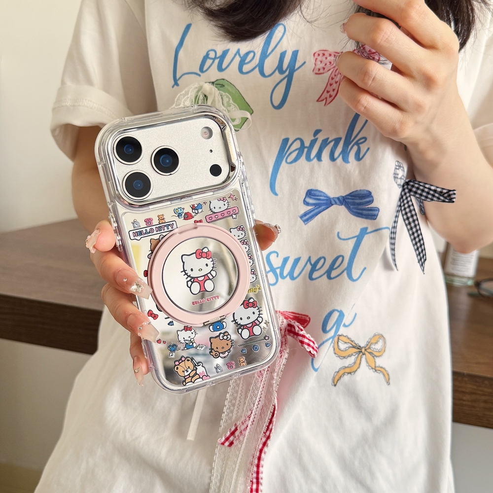 Sanrio Hello Kitty Bow 360°Rot - Phone Kickstand Ring avaliação e preço
