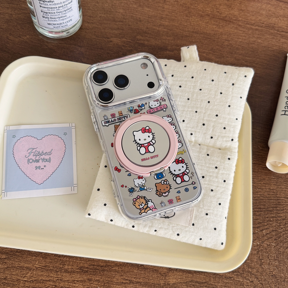 Sanrio Hello Kitty Bow 360°Rot - Phone Kickstand Ring avaliação e preço