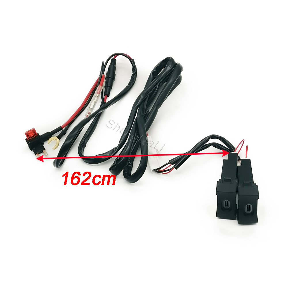1PC Car Dual Type C PD Chargin - Phone Accessories Types avaliação e preço