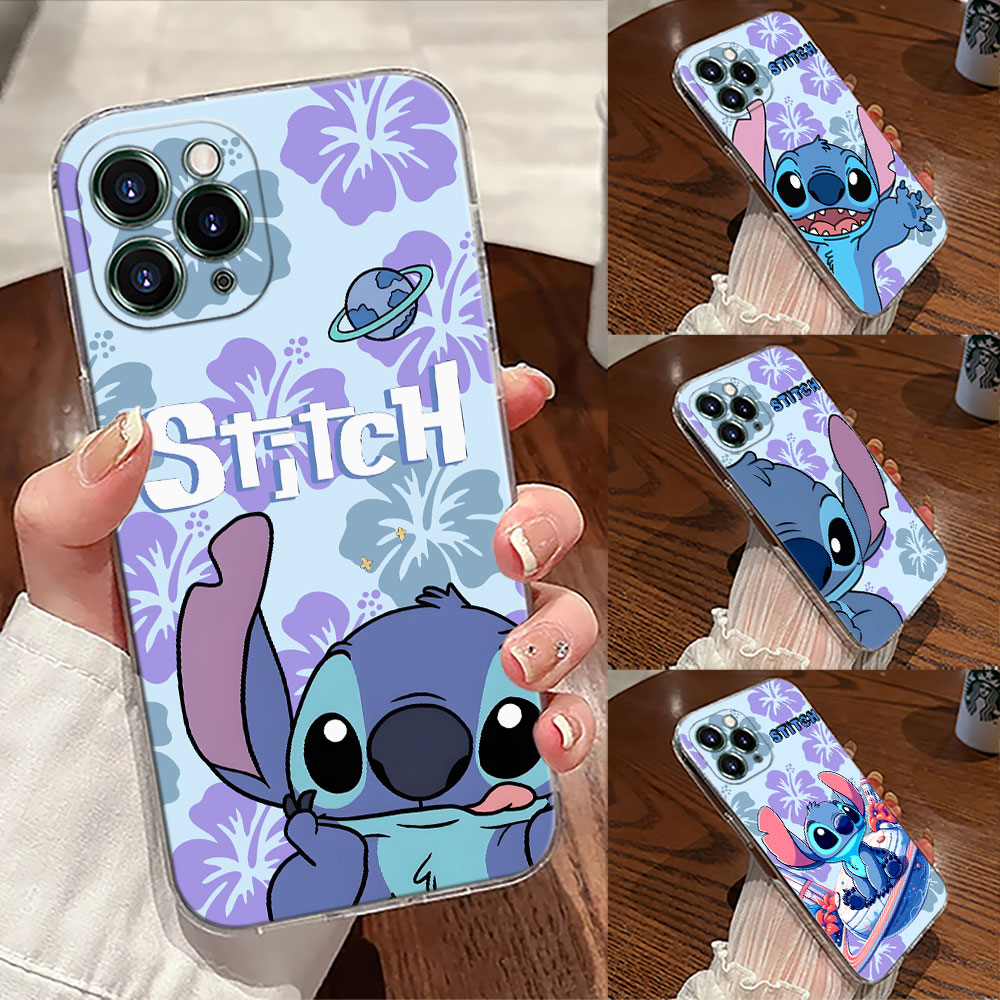 Ohana Stitch Transparent Phone - Phone Accessories Samsung avaliação e preço