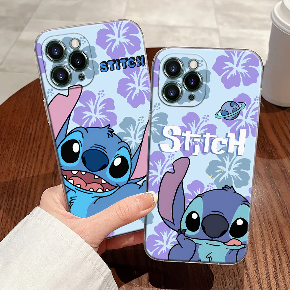 Ohana Stitch Transparent Phone - Phone Accessories Samsung avaliação e preço