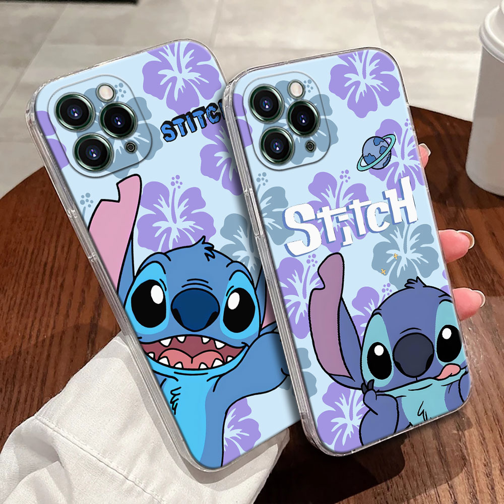 Ohana Stitch Transparent Phone - Phone Accessories Samsung avaliação e preço