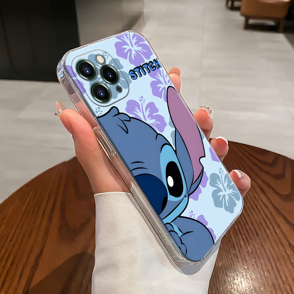 Ohana Stitch Transparent Phone - Phone Accessories Samsung avaliação e preço