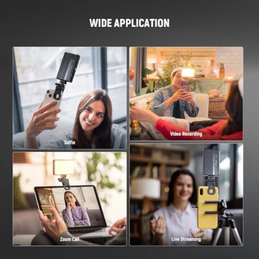 Basics BL120B LED Selfie Phone - Selfie Stick Tripod avaliação e preço