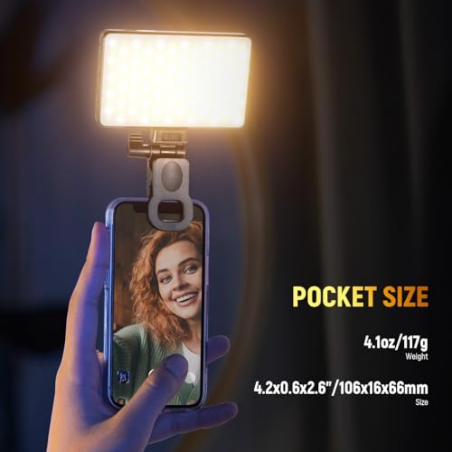 Basics BL120B LED Selfie Phone - Selfie Stick Tripod avaliação e preço