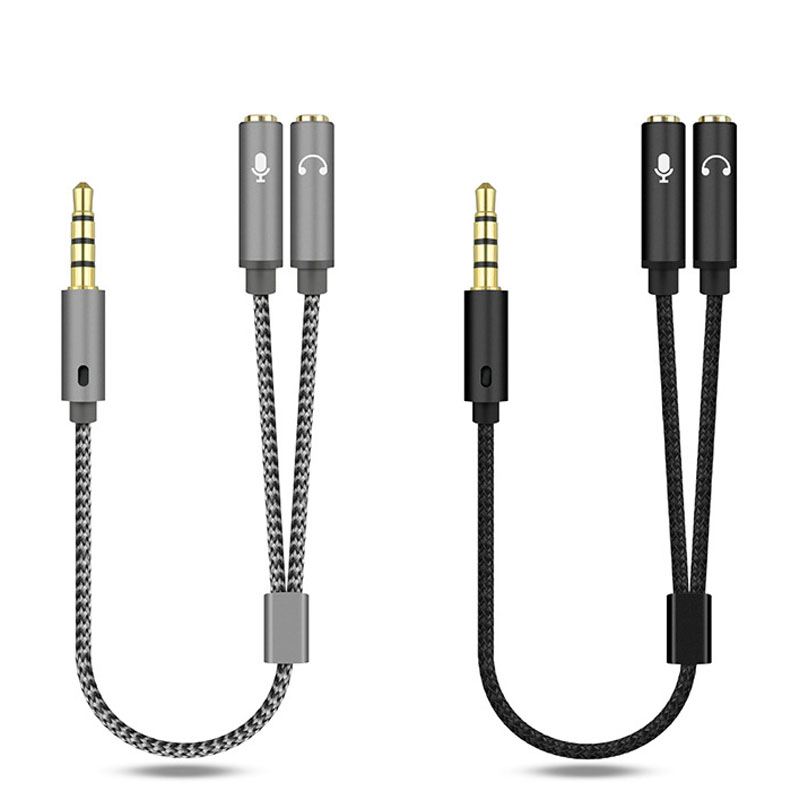 1/3/5PCS 3.5mm Audio Splitter  - Earphone Splitter Jack avaliação e preço
