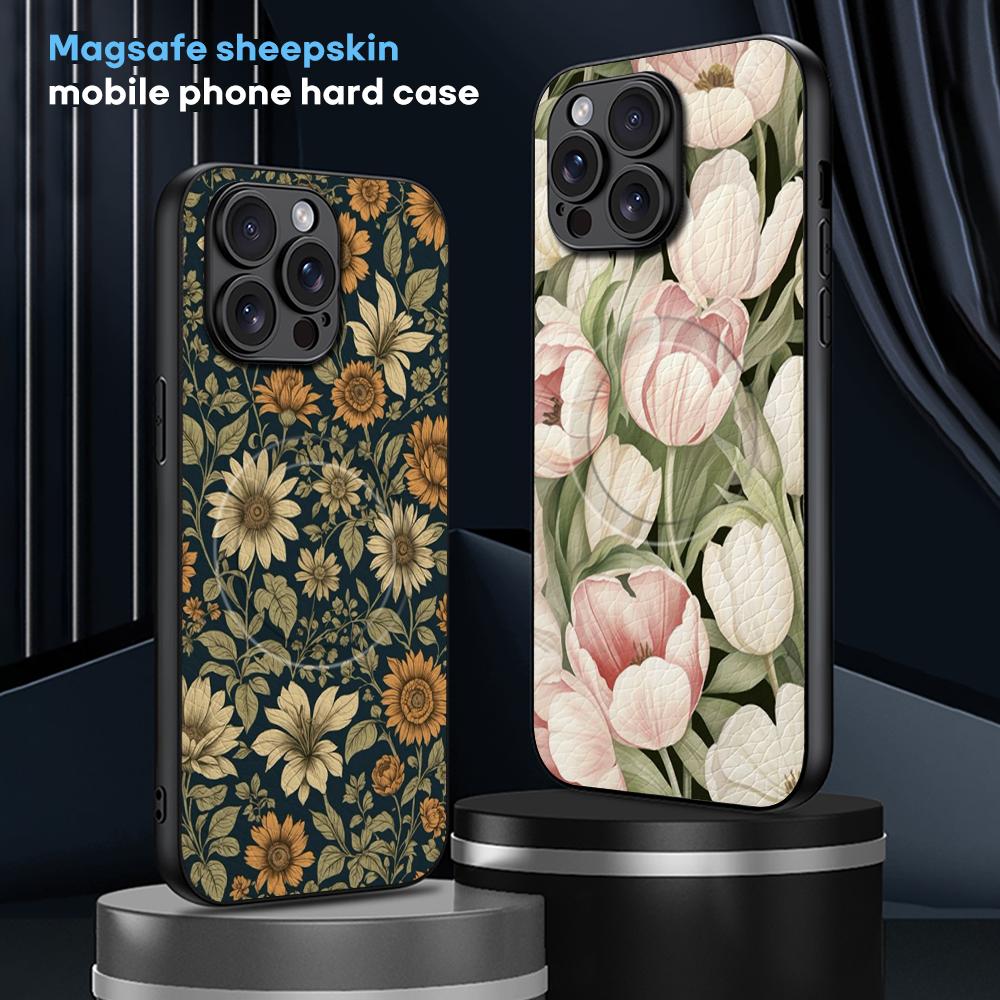 Art Retro floral pattern paint - Retro Handset Phone avaliação e preço