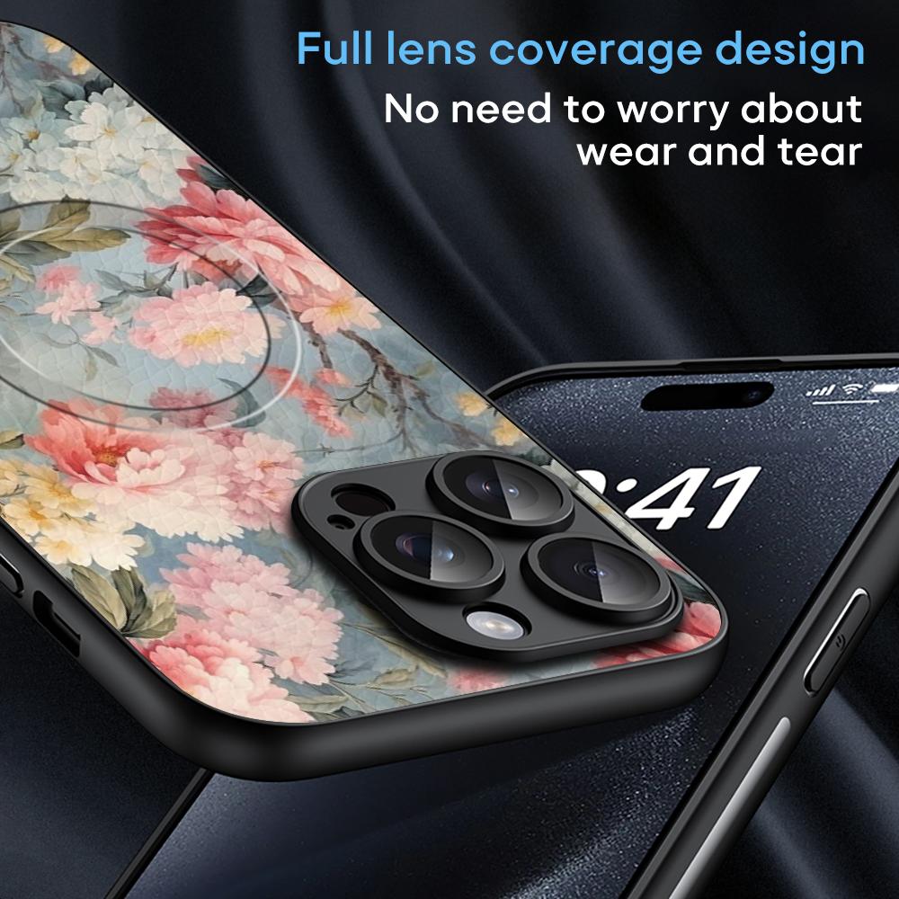 Art Retro floral pattern paint - Retro Handset Phone avaliação e preço